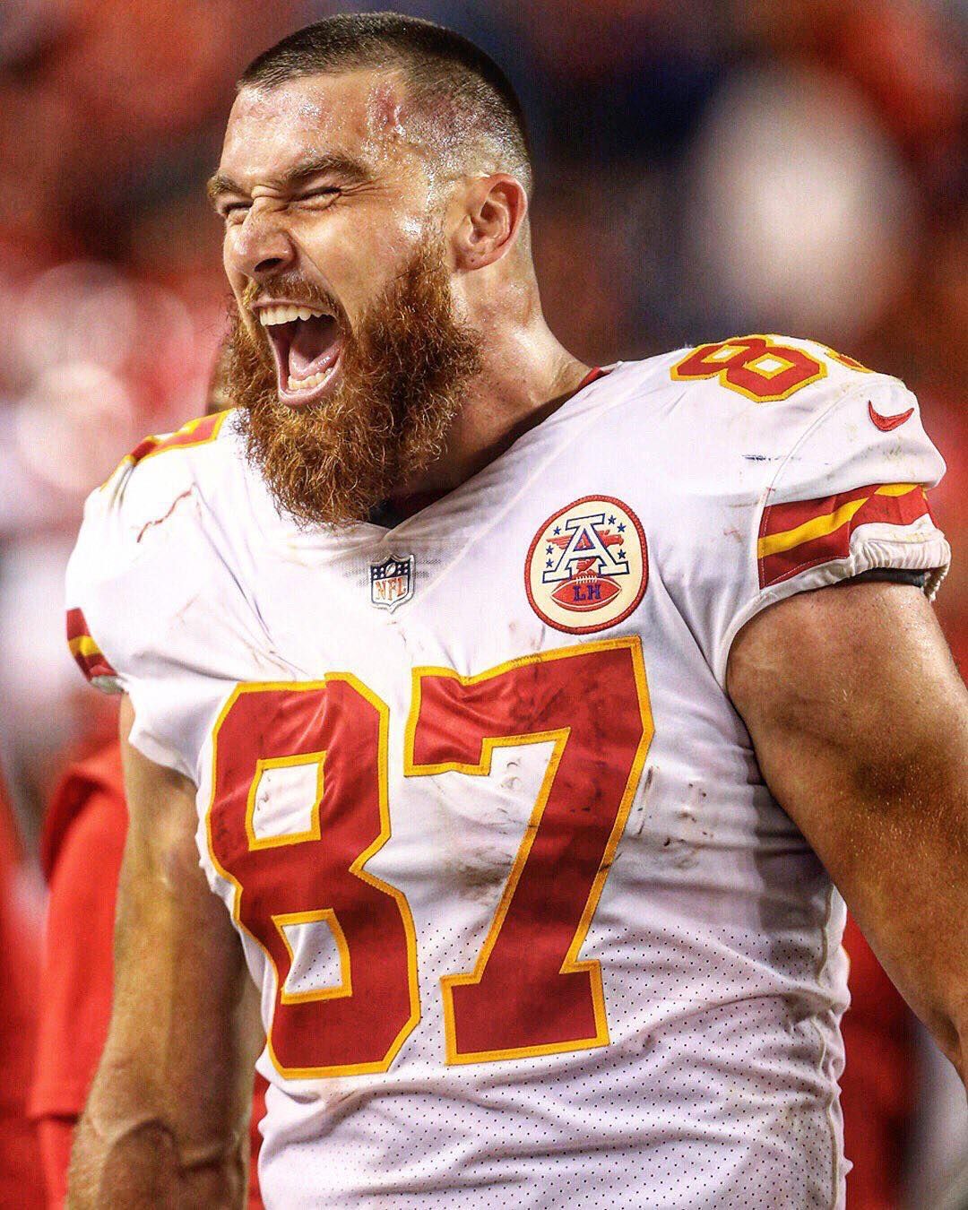Travis Kelce on Instagram: “Fuel to the 🔥” | Kansas city chiefs - Travis Kelce Height – NFL Tight End’s Stats Revealed