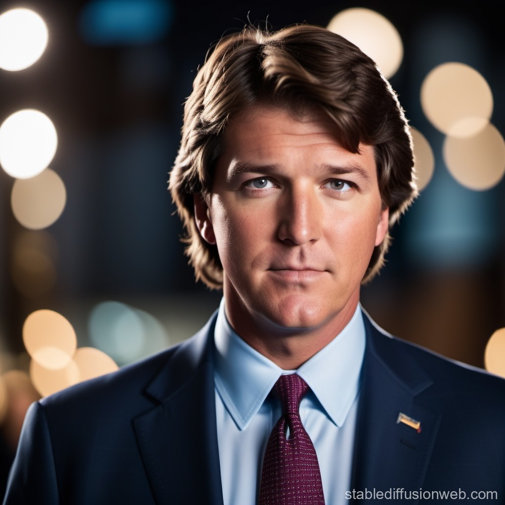 Tucker Carlson's Overview | Stable Diffusion Online - Tucker Carlson Measurements: Media Giant’s Height & Public Persona