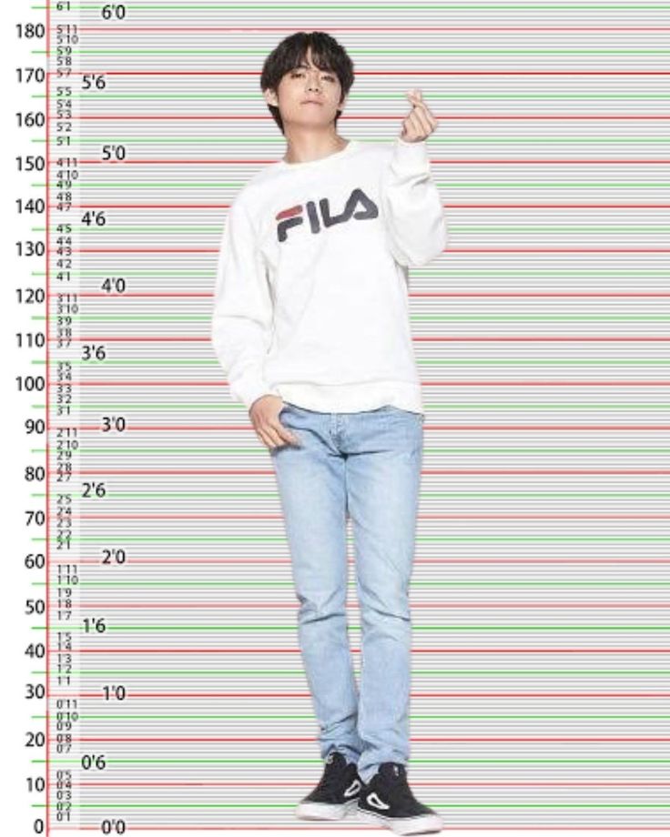 V 179cm | Bts members height, Bts girl, Taehyung height chart - How Tall Is Taehyung (V)? BTS Star’s Height in 2025