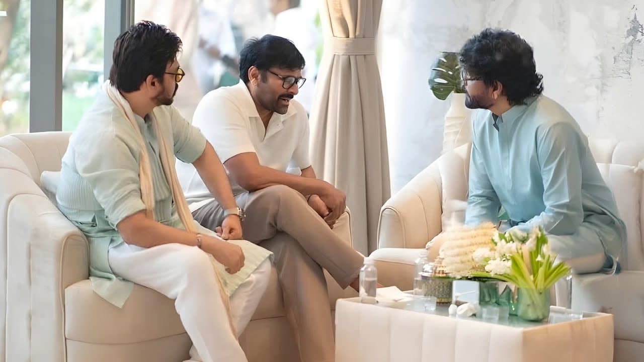 Venkatesh, Chiranjeevi at Nagarjuna Son Akhil Engagement | Akhil - Zainab Ravdjee’s First Marriage – Who Was Her First Husband?