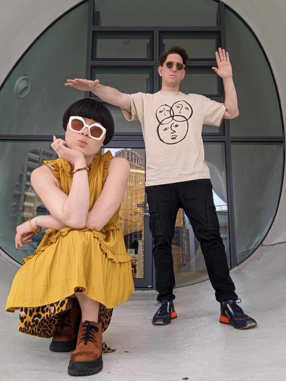 We had multiple weddings, but it wasn't because of divorce. Our first - Who Is Atsuko Okatsuka’s Husband? Meet Ryan Harper Gray, the Director Supporting Her Comedy Career