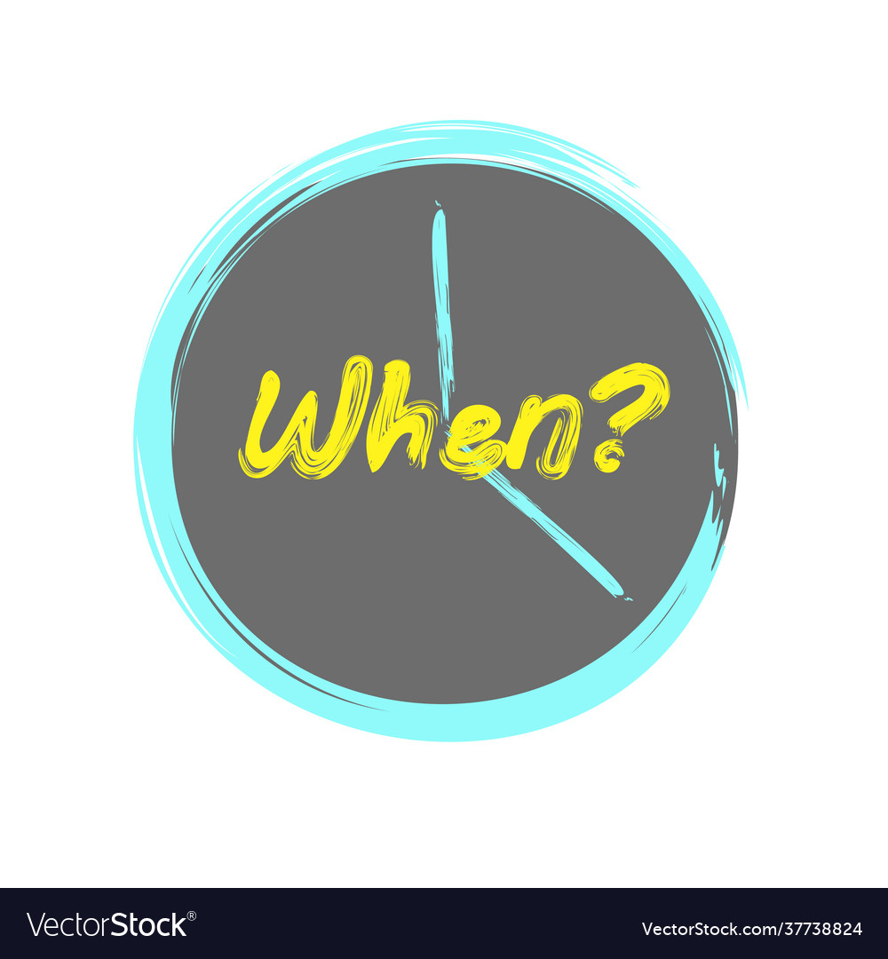 When Royalty Free Vector Image - VectorStock - when is the next season of black clover
